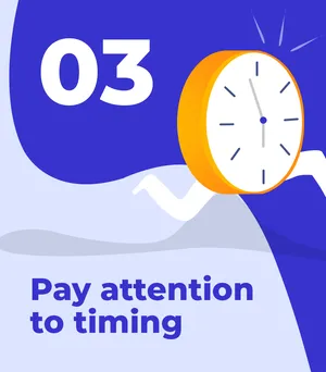 pay attention to time